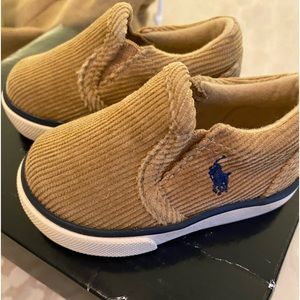 Polo Ralph Lauren - Baby Shoes l Bal Harbour l tan courduroy